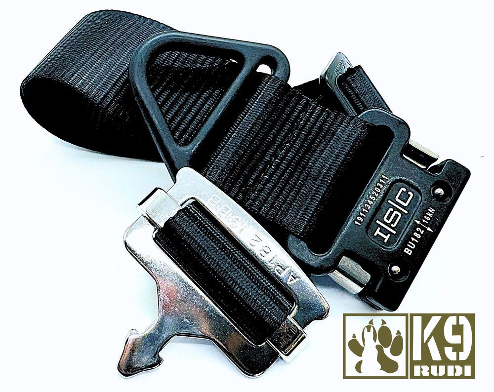 RudiK9 Tactical Dog Collar ISC Klick-Lock Buckle 1.75'' wide