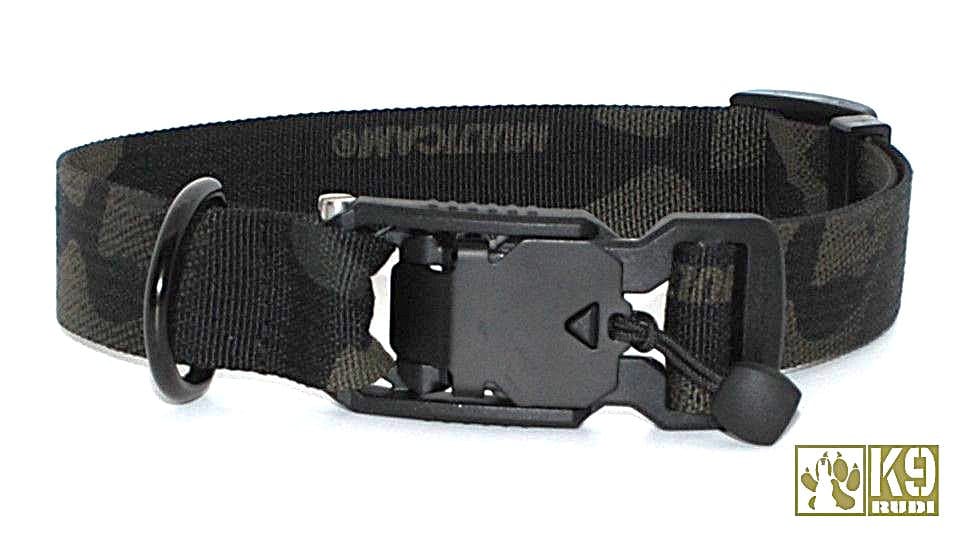 RudiK9 Magnetic FidLock tactical Dog Collar