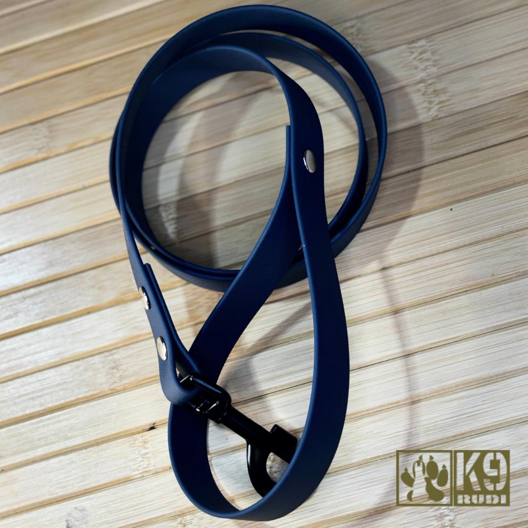 Biothane Dog Leash gray - width 1"