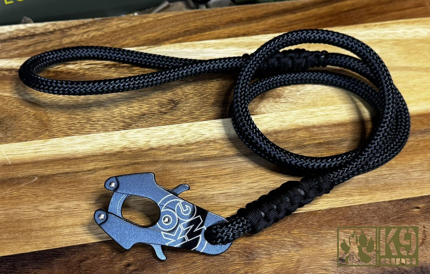 Climbing Rope Dog Leash with Kong Frog Clip